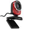Genius QCam 6000 kamera web Full HD, czerwona 1920x1080, USB 2.0, Windows 7 i wyżej, FULL HD, 30 FPS