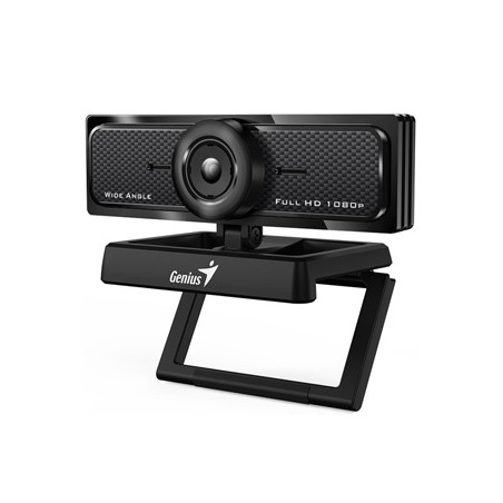Genius F100 V2 kamera web Full HD, czarna 1920x1080, USB 2.0, Windows 7 i wyżej, Rozdzielczość FULL HD
