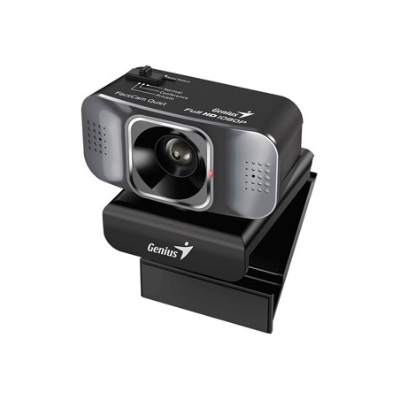 Genius FaceCam Quiet kamera web Full HD, czarna 1920x1080, USB 2.0, Windows 7 i wyżej, FULL HD, 30 FPS