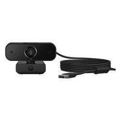 HP 430 FHD Kamera Web, czarna 1920x1080, USB, Windows 10 Windows 11 mac OS 10.10 i wyżej, długość przewodu 1,5m