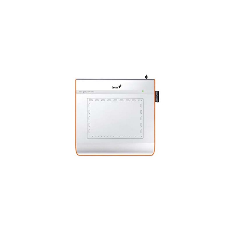 Genius, EasyPen i405X, bezdrátový, 2540 lpi, srebrna