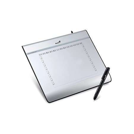 Genius, EasyPen i608, kabelový, 5120 lpi, srebrno-czarny