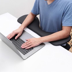 Powerton ERGO AXISI Ergonomiczny podłokietnik, podpórka pod ramiona piankowa, czarna