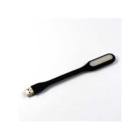 Lampka dla notebooka, gumowe, czarne, USB, LED, EOL