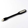 Lampka dla notebooka, gumowe, czarne, USB, LED, EOL