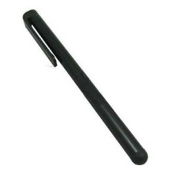 Pióro dotykowe, pojemnościowe, metal, czarne, do iPad i tableta