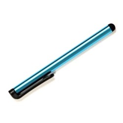Pióro dotykowe, pojemnościowe, metal, jasnoniebieski, do iPad i tableta