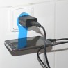 Uchwyt na telefon, na wtyczkę, plastikowy, beżowy, składany, EOL