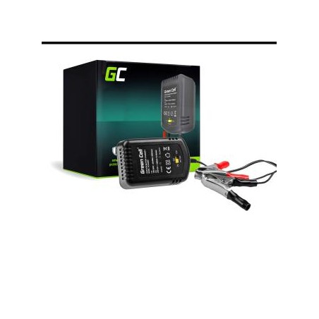 Green Cell bateria ładowarka do AGM, Gel i Lead Acid 2V / 6V / 12V (0.6A)