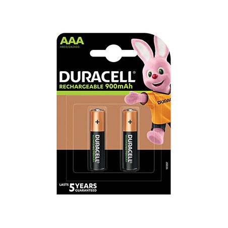 Duracell Akumulatorki NiMH baterie AAA, 2-pack