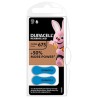 Duracell Jednorazowa cynkowo-powietrzna. baterie ZA, 6-pack