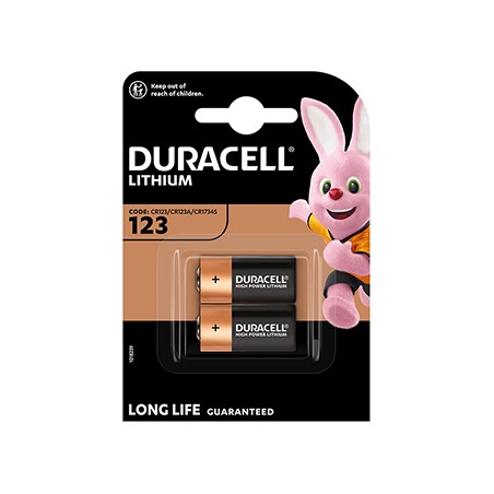 Duracell ULTRA Jednorazowa litowa baterie CR123A, 2-pack