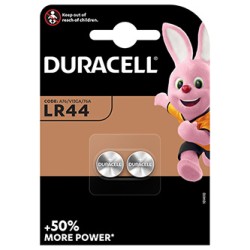Duracell Jednorazowa alkaliczna baterie LR44, 2-pack