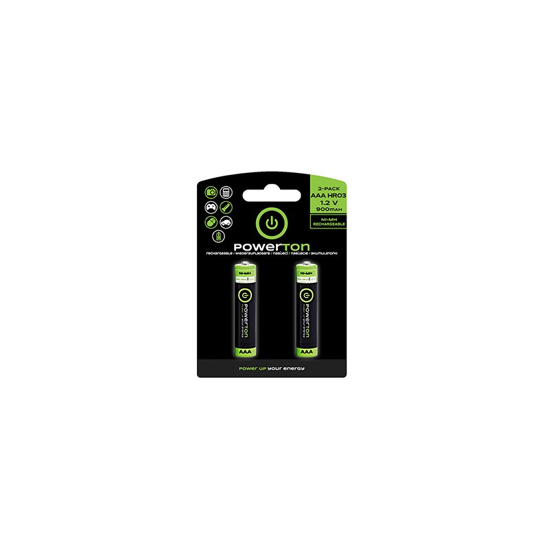 Powerton ENERGY RECHARGE Akumulatorki Ni-MH baterie AAA, 2-pack