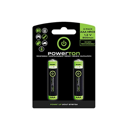 Powerton ENERGY RECHARGE Akumulatorki Ni-MH baterie AAA, 2-pack
