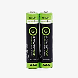 Powerton ENERGY RECHARGE Akumulatorki Ni-MH baterie AAA, 2-pack
