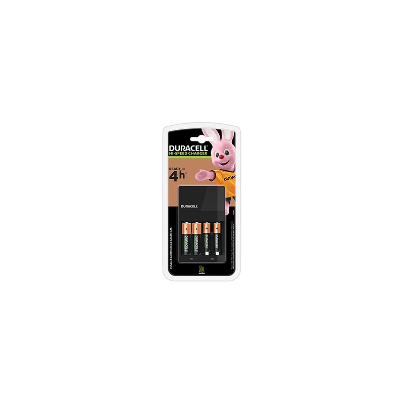 DURACELL Nabíječka CEF14 se 2 nabíjecími bateriemi AA 2500 mAh a 2 nab, íjecími bateriemi AAA 900 mAh