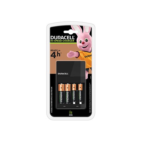 DURACELL Nabíječka CEF14 se 2 nabíjecími bateriemi AA 2500 mAh a 2 nab, íjecími bateriemi AAA 900 mAh