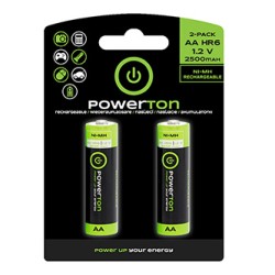 Powerton ENERGY RECHARGE Akumulatorki Ni-MH baterie AA, 2-pack