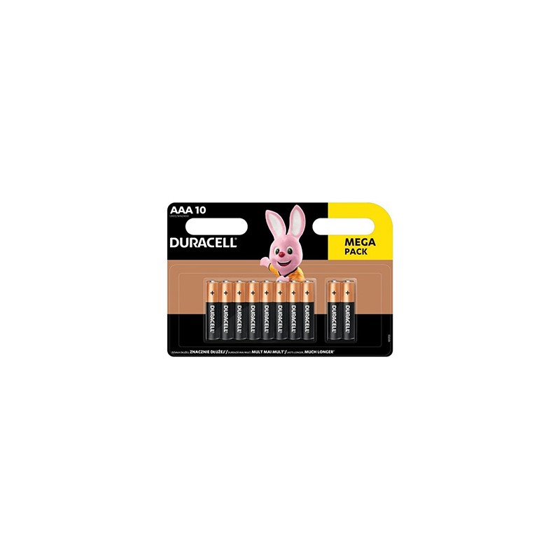 Duracell BASIC Jednorazowa alkaliczna baterie AAA, 10-pack