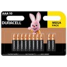 Duracell BASIC Jednorazowa alkaliczna baterie AAA, 10-pack