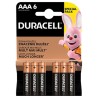 Duracell BASIC Jednorazowa alkaliczna baterie AAA, 6-pack