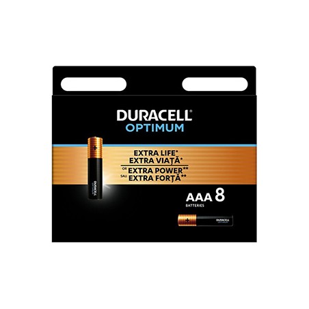 Duracell Optimum Boost Jednorazowa alkaliczna baterie AAA, 8-pack