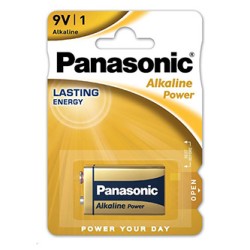 Panasonic Jednorazowa alkaliczna baterie 9V, 1-pack
