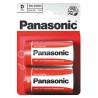Panasonic Jednorazowa cynkowo-węglowa baterie D, 2-pack