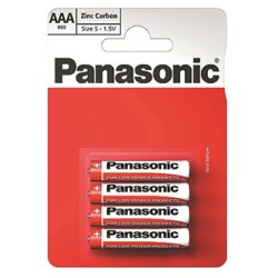 Panasonic Jednorazowa cynkowo-węglowa baterie AAA, 4-pack