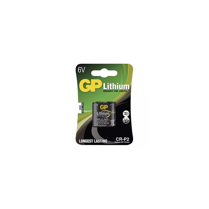 GP Jednorazowa litowa baterie CR-P2, 1-pack