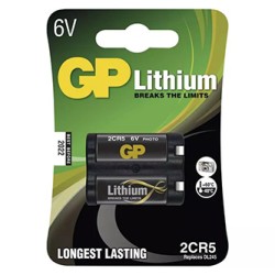 GP Jednorazowa litowa baterie 2CR5, 1-pack