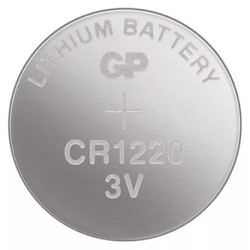 GP Jednorazowa litowa baterie CR1220, 5-pack