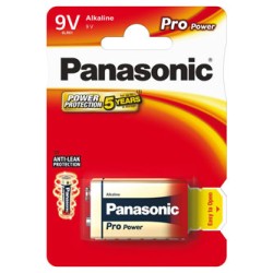 Panasonic Jednorazowa alkaliczna baterie 9V, 1-pack