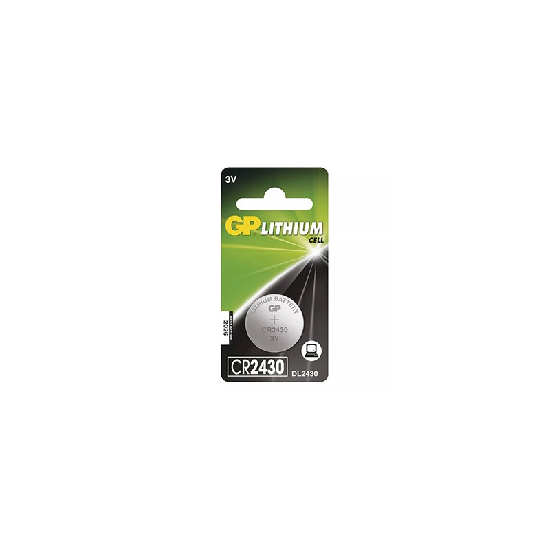 GP Jednorazowa litowa baterie CR2430, 1-pack