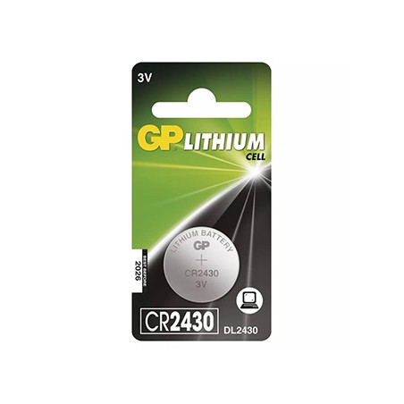 GP Jednorazowa litowa baterie CR2430, 1-pack