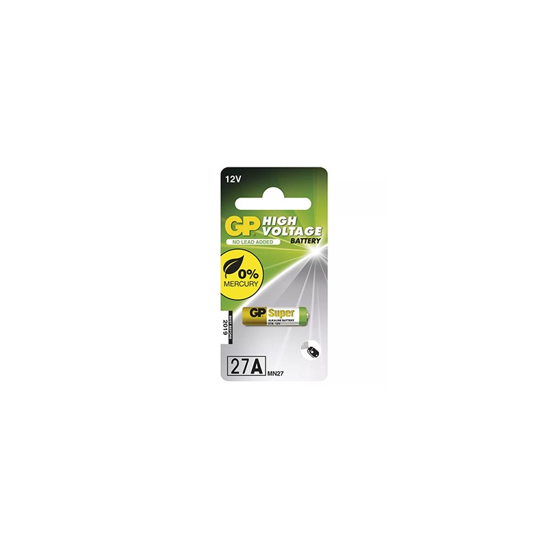 GP Jednorazowa alkaliczna baterie A27, 1-pack