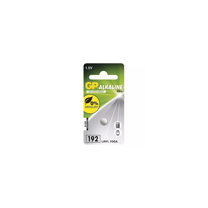 GP Jednorazowa alkaliczna baterie LR41, 1-pack