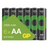 GP Akumulatorki Ni-MH baterie AA, 6-pack