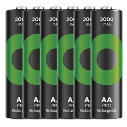 GP Akumulatorki Ni-MH baterie AA, 6-pack