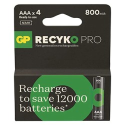 GP Akumulatorki Ni-MH baterie AAA, 4-pack