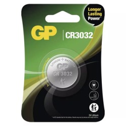 GP Jednorazowa litowa baterie CR3032, 1-pack