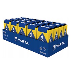 Varta Jednorazowa alkaliczna baterie 9V, 20-pack