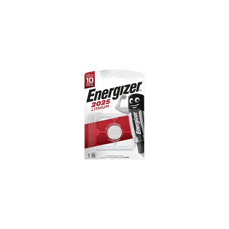 ENERGIZER Jednorazowa litowa baterie CR2025, 1-pack