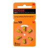 Kodak Jednorazowa cynkowo-powietrzna. baterie P10, 6-pack