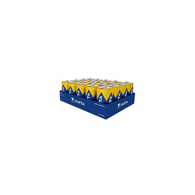 Varta Jednorazowa alkaliczna baterie D, 20-pack