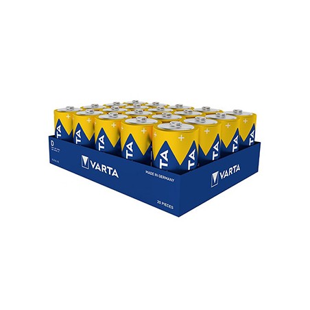 Varta Jednorazowa alkaliczna baterie D, 20-pack