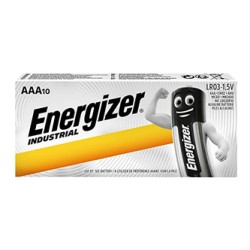 ENERGIZER Industrial Jednorazowa alkaliczna baterie AAA, 10-pack