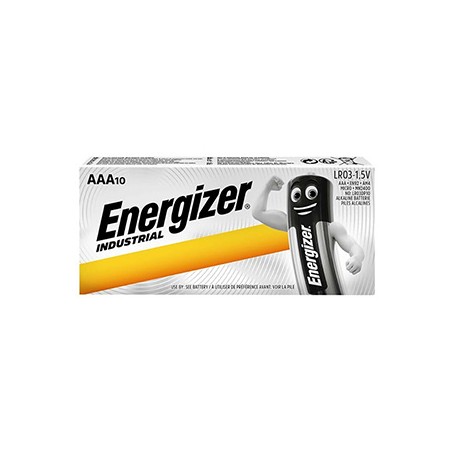 ENERGIZER Industrial Jednorazowa alkaliczna baterie AAA, 10-pack
