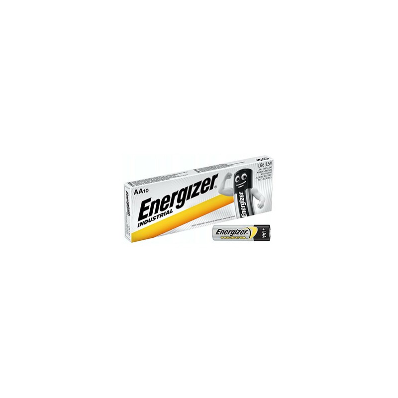 ENERGIZER Industrial Jednorazowa alkaliczna baterie AA, 10-pack